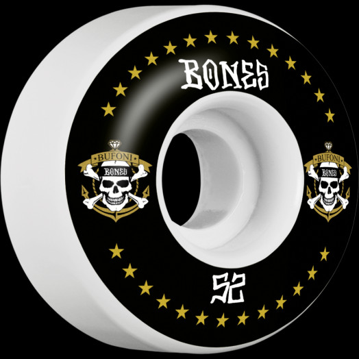 BONES WHEELS STF Pro Bufoni Live 2 Ride Skateboard Wheels V1 Standard 52mm 103A 4pk
