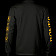 BONES WHEELS T-Shirt Black & Gold Long Sleeve - Black
