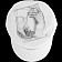 BONES WHEELS Spraycation Painter Hat White