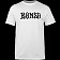 BONES WHEELS BW Frontal T-shirt White