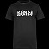 BONES WHEELS BW Frontal T-shirt Black