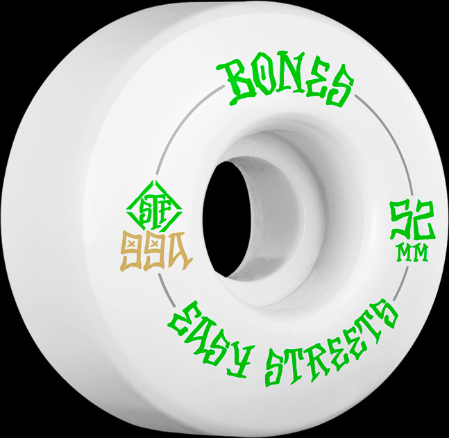 BONES STF V1 Standard 52mm スケートボードウィール BONES WHEELS STF Easy Streets Skateboard Wheels V1 Standard 52mm