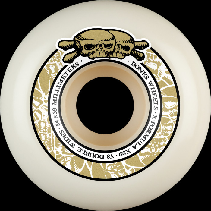 BONES WHEELS X-Formula Skateboard Wheels Double Wides V8 54mm X99
