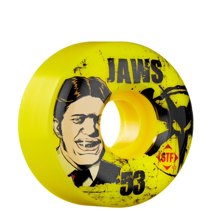 BONES WHEELS STF Pro Homoki Jawz 53mm - Yellow (4 pack) - BONES WHEELS