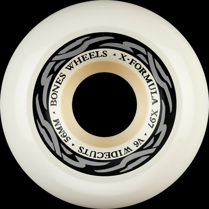 BONES WHEELS X-Formula Skateboard Wheels XF 56 V6 WIDECUTS X97 4PK