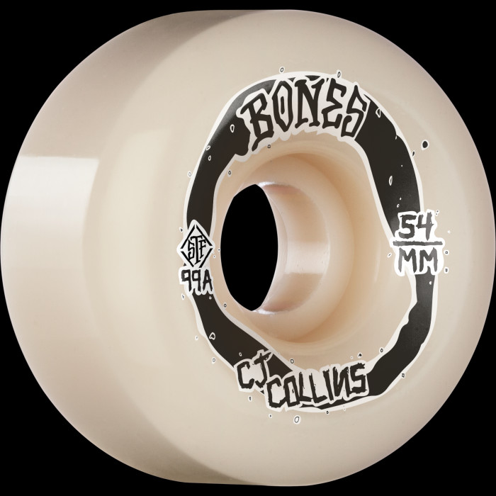 BONES WHEELS PRO STF Skateboard Wheels Collins Swirkle 54mm V6
