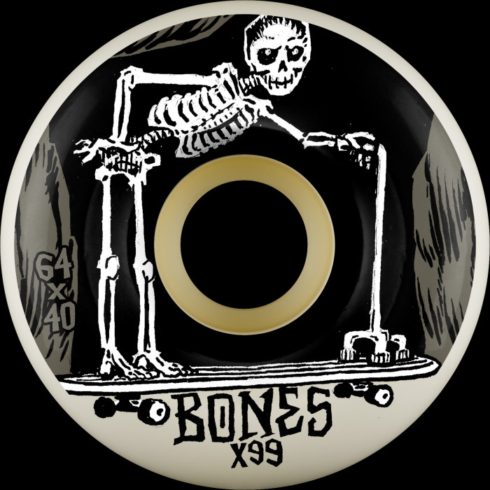 BONES WHEELS X-Formula Skateboard Wheels Better Sk8 64 X 40 99A