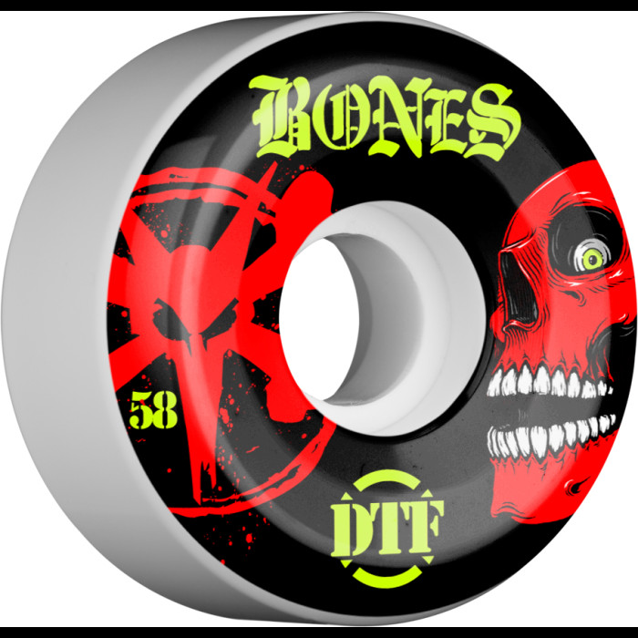BONES WHEELS DTF Death Wheel 58mm 4pk - BONES WHEELS