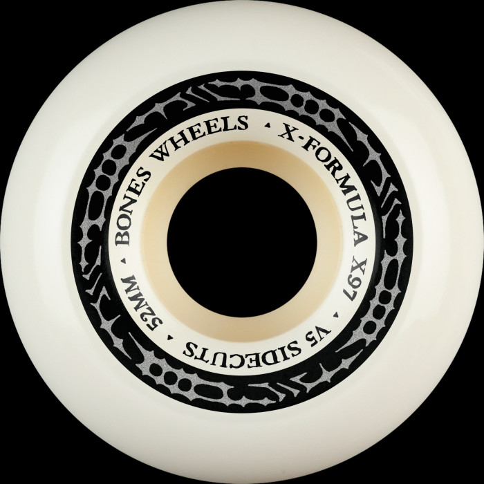 BONES WHEELS X-Formula Skateboard Wheels XF 52 V5 SIDECUTS X97 4PK