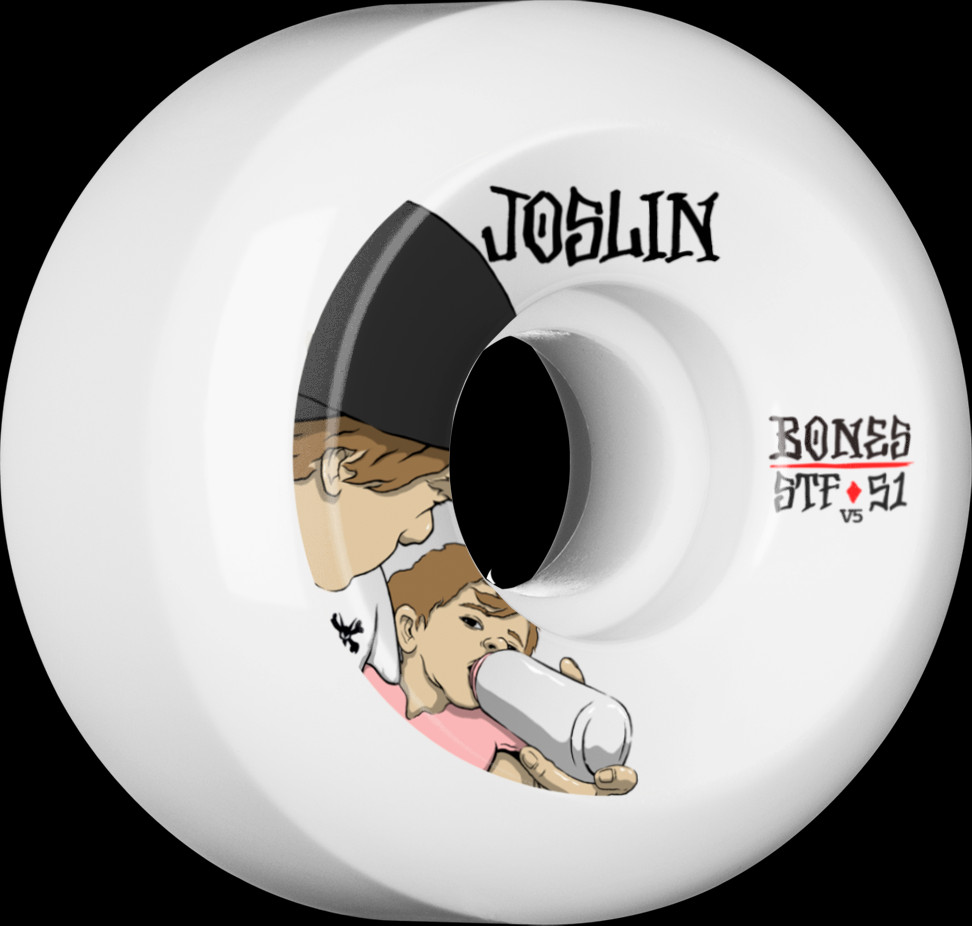BONES WHEELS STF Pro Joslin London Skateboard Wheels V5 51mm 103A 4pk