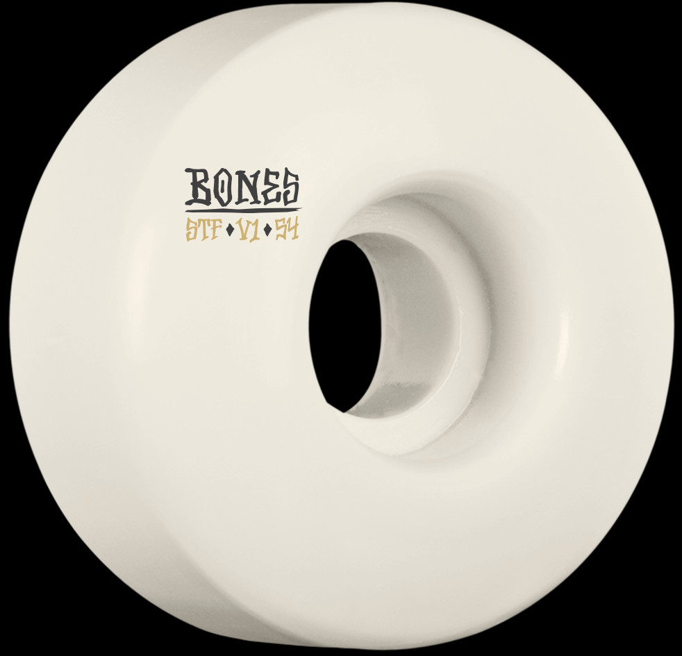 BONES WHEELS STF Blanks Skateboard Wheels 54mm 103a 4pk V1