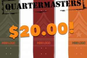 $20.00 Quartermasters!