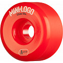 Mini Logo Skateboard Wheels A-cut 55mm 90A Red 4pk