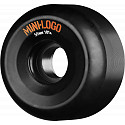 Mini Logo Skateboard Wheels A-cut 56mm 101a Black 4pk