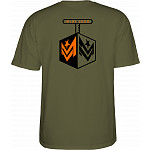 Mini Logo Chevron Detonator T-shirt Army Green