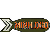 Mini logo Bomb Lapel Pin