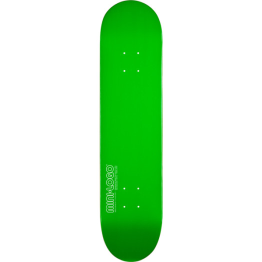 Mini Logo 188 K12 Skateboard Deck Green 7.88 x 31.67 Mini Logo Skateboards