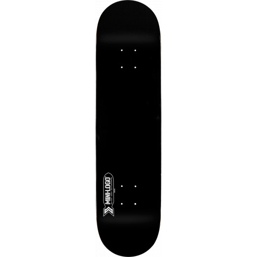 Mini Logo Small Bomb Skateboard Deck 188 Black - 7.88 x 31.67