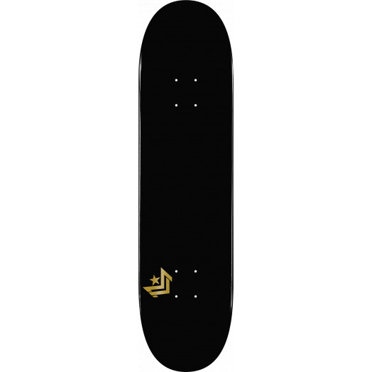 Mini Logo Chevron Skateboard Deck 250 Black - 8.75 x 33
