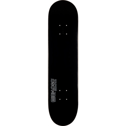 Mini Logo Detonator 15 Skateboard Deck 244-8.5" Solid Black 