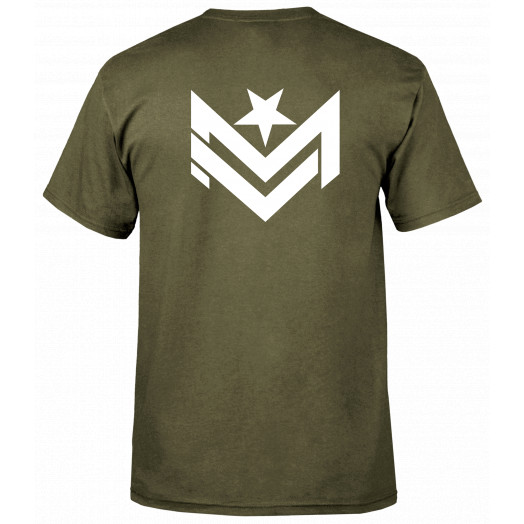 Mini Logo Chevron 2 Army Green T-shirt