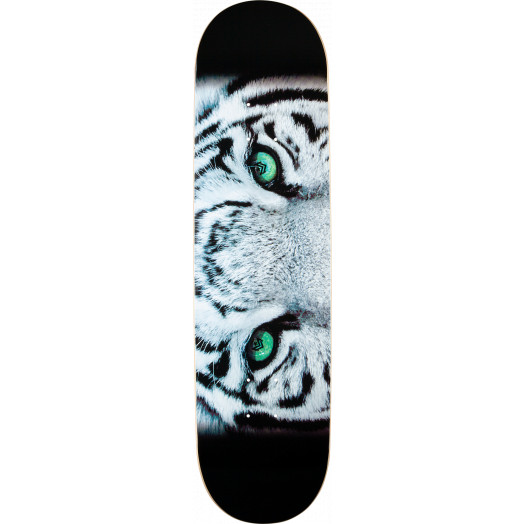 Mini Logo Chevron Tiger Eyes Skateboard Deck - 8.25 x 32.5