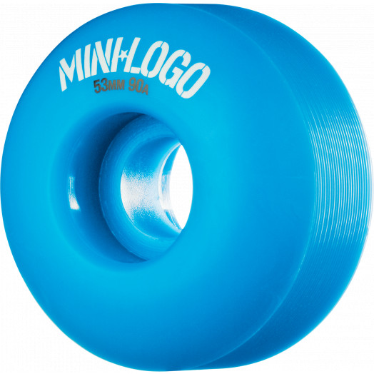Mini Logo Wheel Hybrid C-cut 53mm 90A Blue 4pk