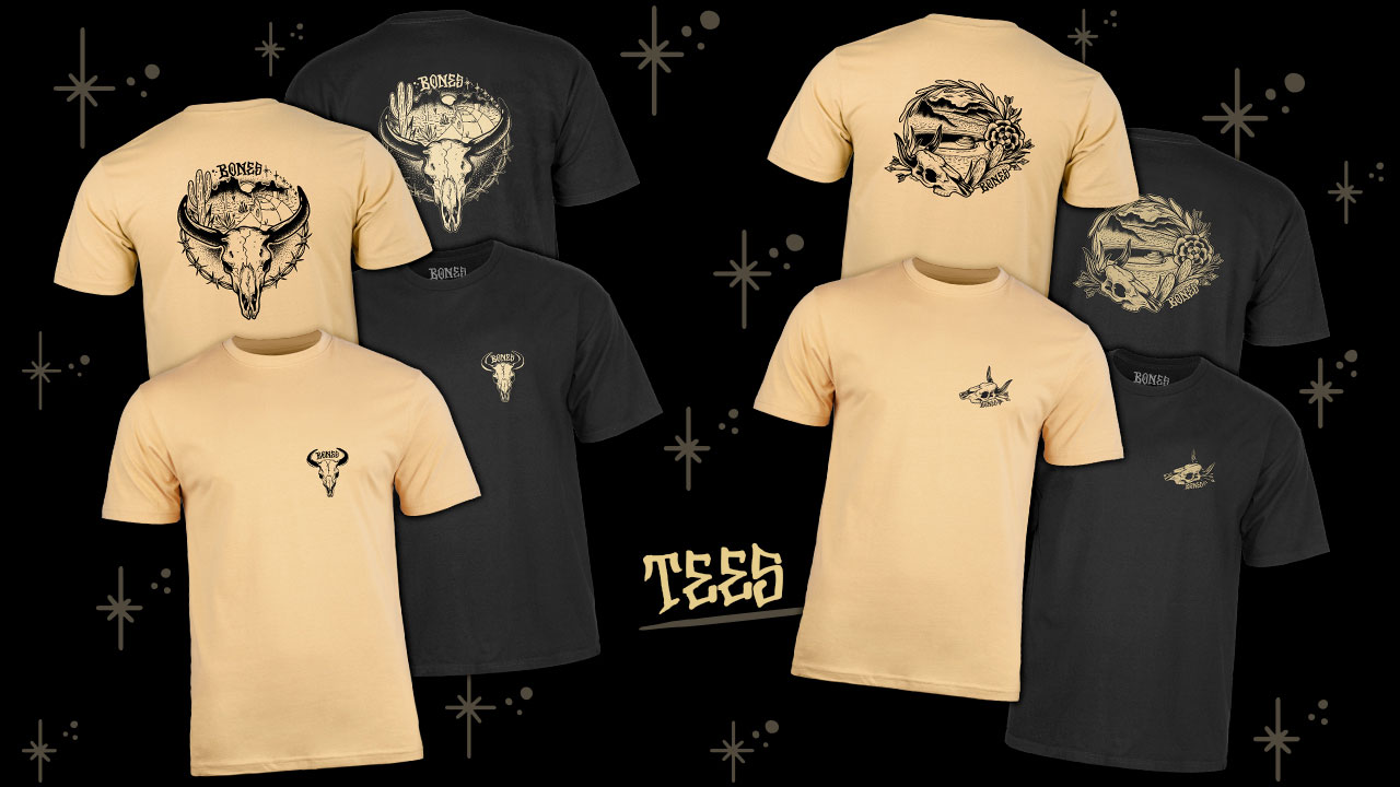 BONES WHEELS - Desert West Collection - Clothing