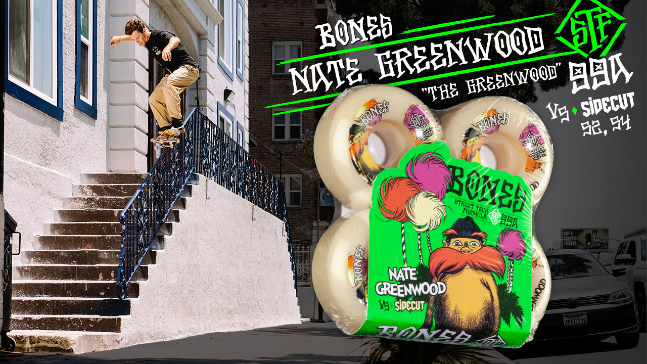 BONES WHEELS - Nate Greenwood 'The Greenwood'