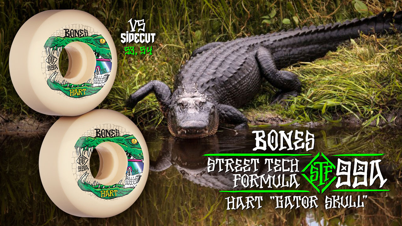 BONES WHEELS - Hart 'Gator Skull' Wheels
