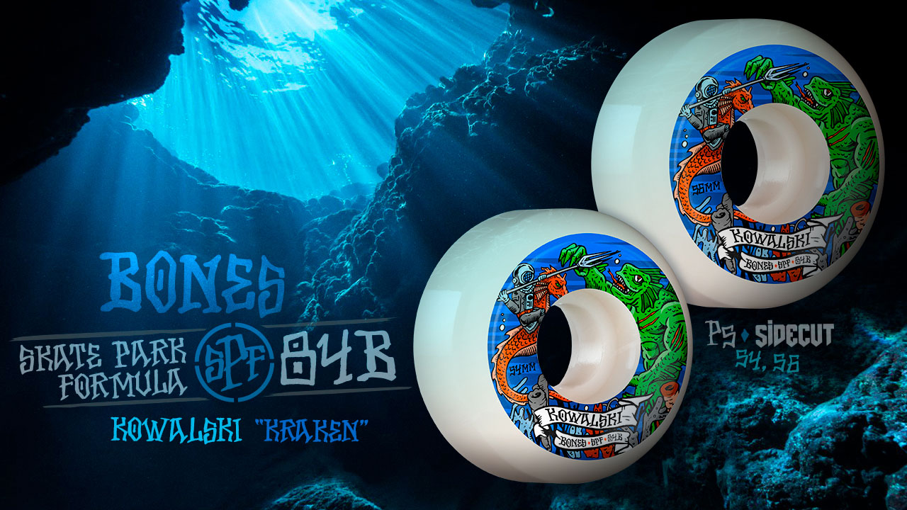 BONES WHEELS - Kowalski 'Kraken' Wheels