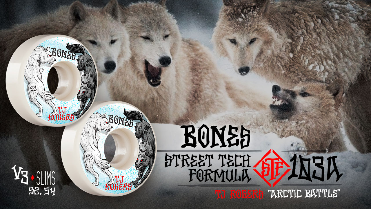 BONES WHEELS - Rogers 'Arctic' Wheels