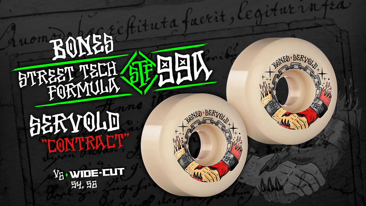 BONES WHEELS - Servold 'Contract' Wheels