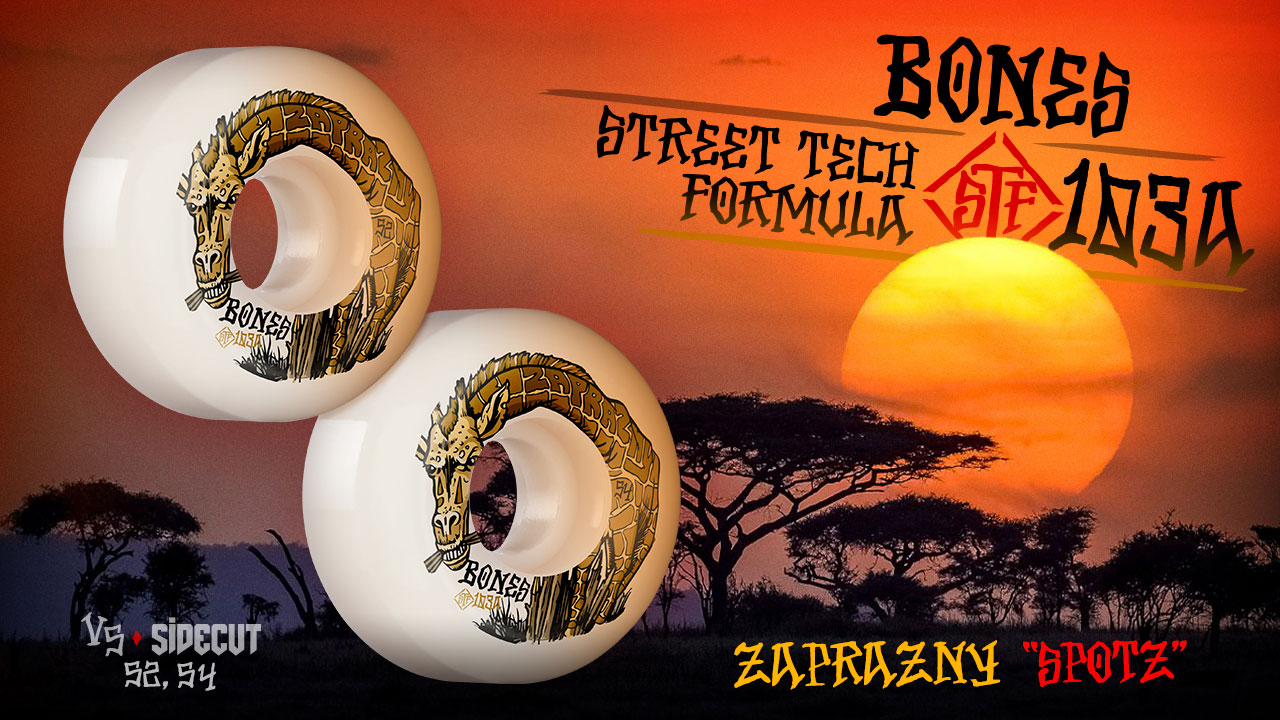 BONES WHEELS - Zaprazny 'Spotz' Wheels