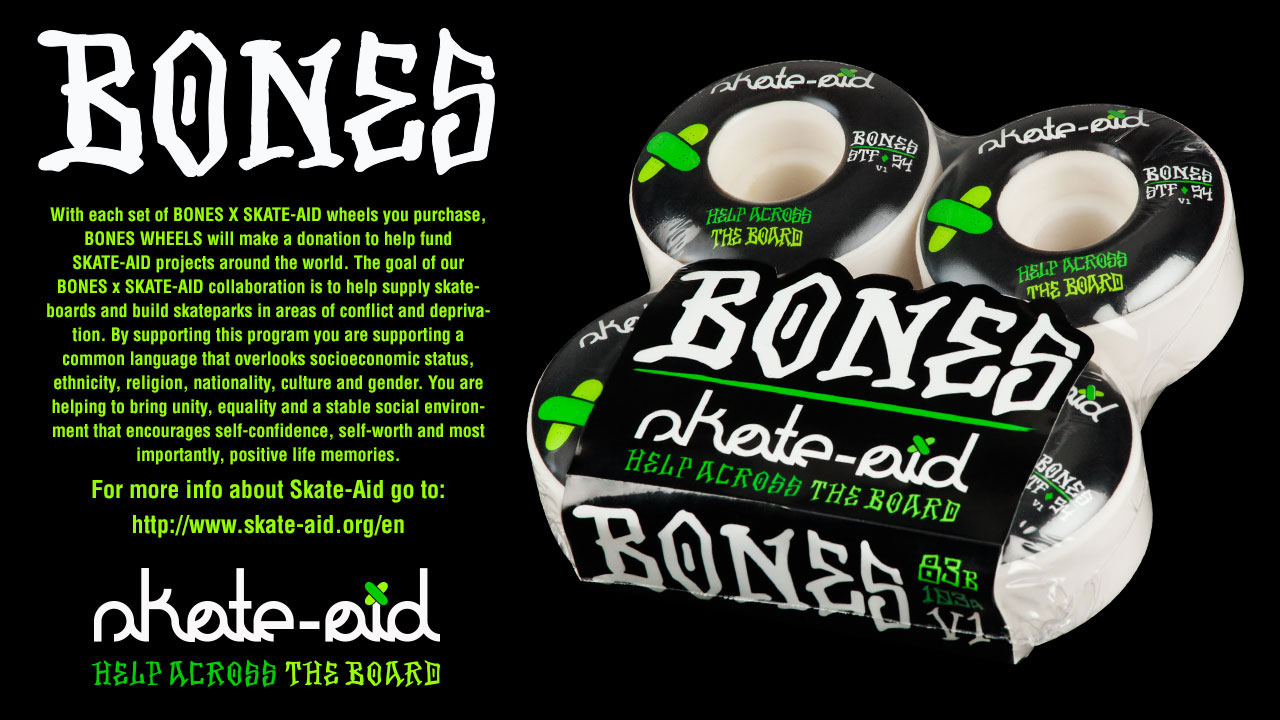 BONES Skate Aid Skateboard Wheel