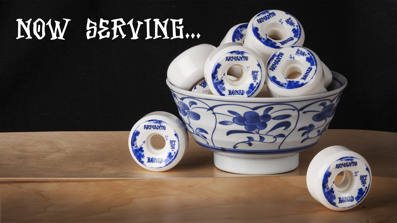 BONES Lizzie Armanto Blue China Skateboard Wheels