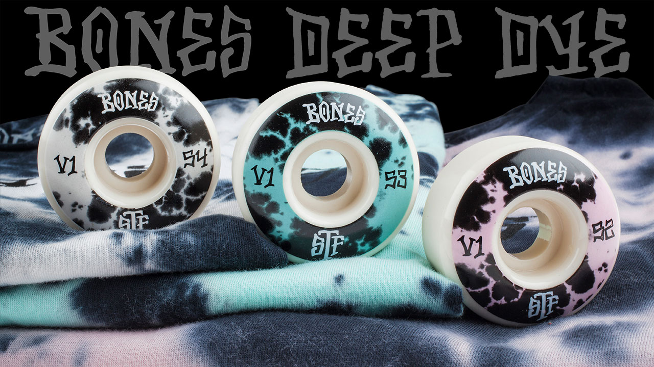 BONES Deep Dye Wheels & Tees