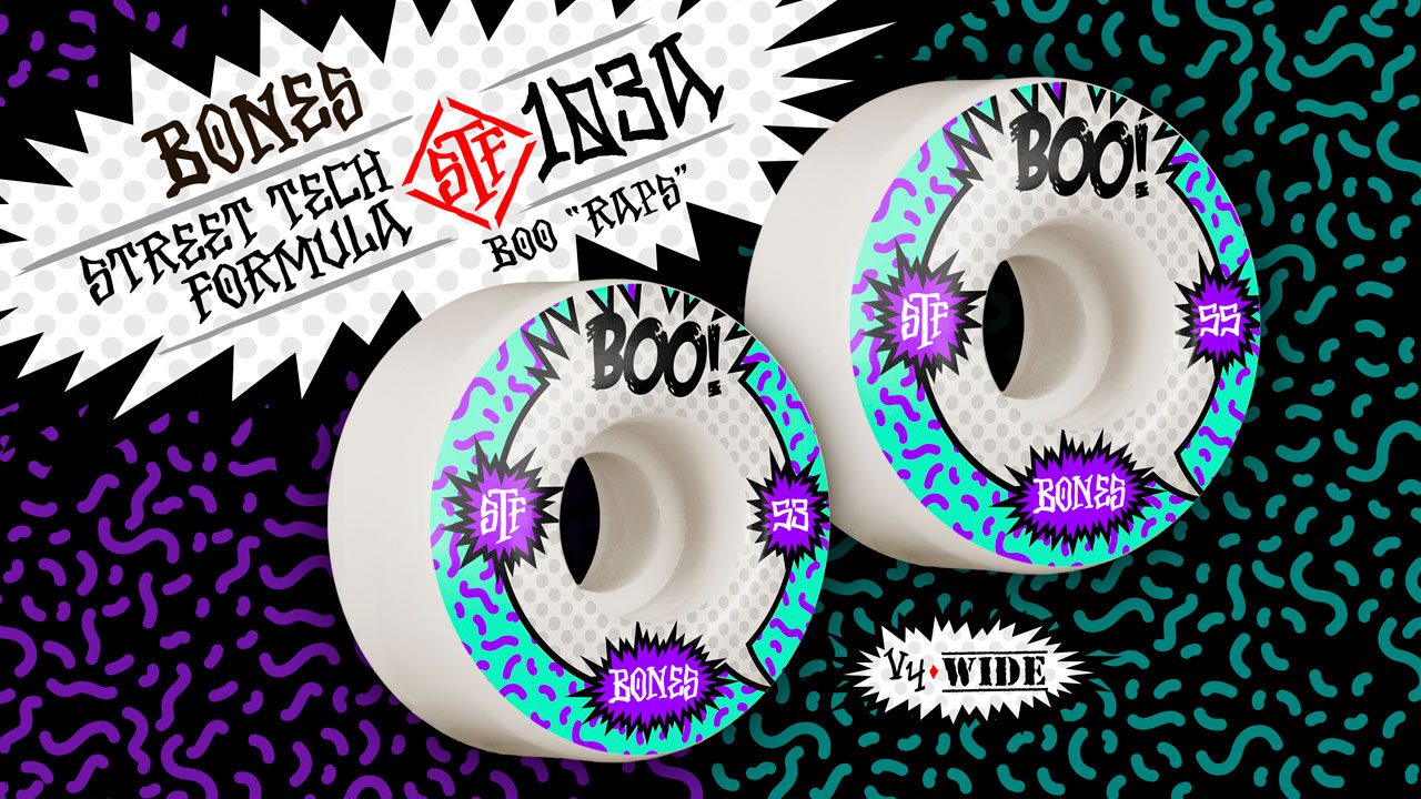 BONES WHEELS - Boo 'Raps'
