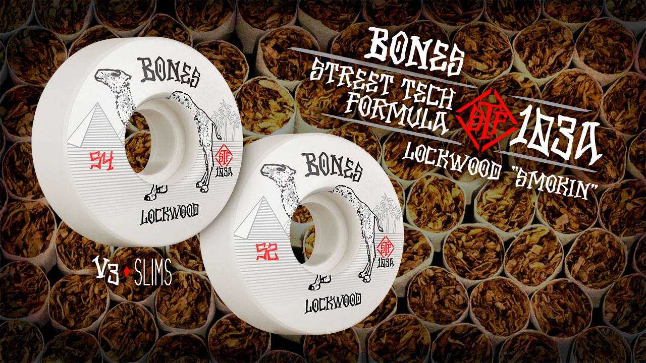 BONES WHEELS - Lockwood 'Smokin