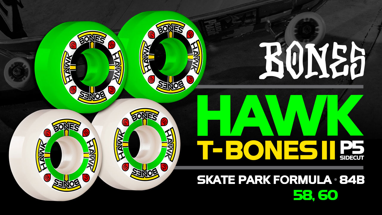 BONES WHEELS - Tony Hawk T-Bones II