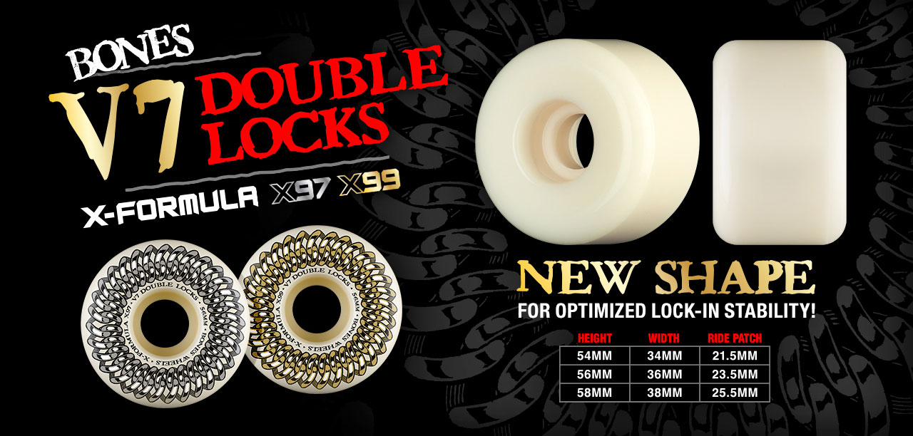 BONES WHEELS - V7 Skateboard Wheels