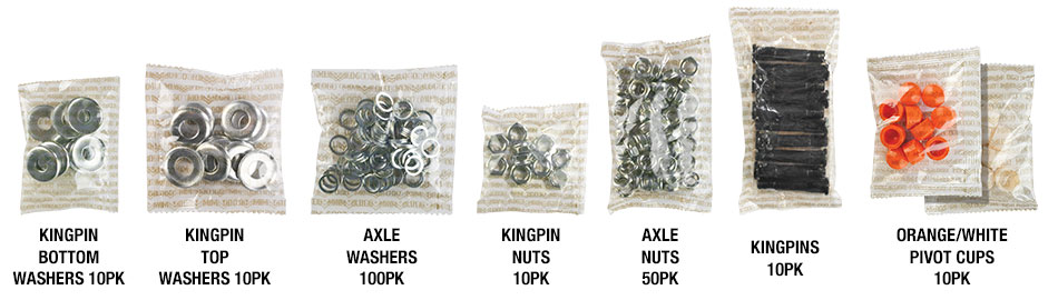 Mini Logo™ Risers / Hardware / Truck Kits