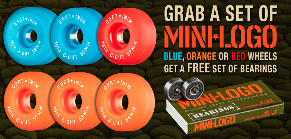 Buy Blue, Orange or Red ML Wheels & get a FREE set of bearings